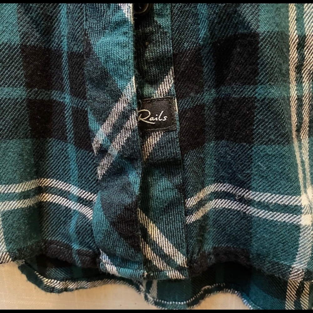Rails Bundle | 5 Plaid Button Up Shirts S + Xs - image 3
